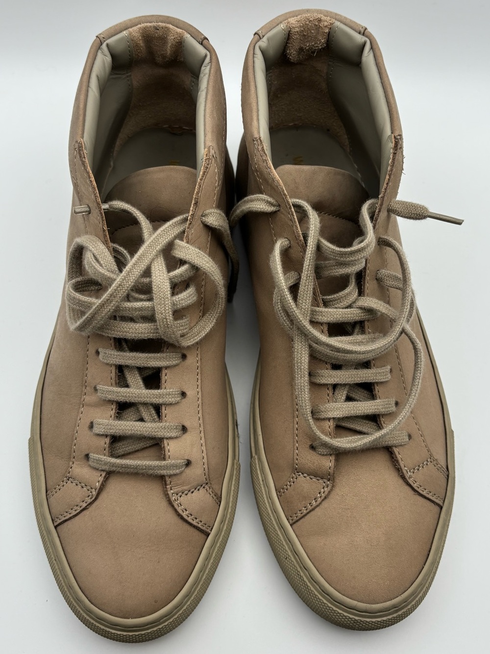 Common Projects for Woman sz 38 tan nubuck